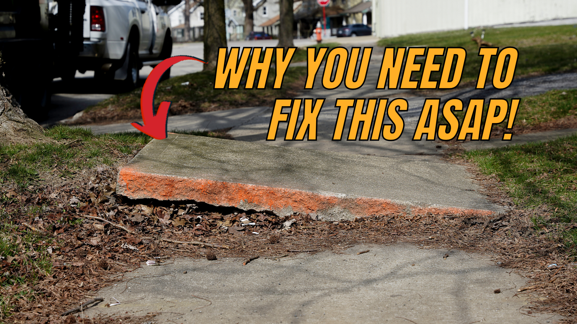 Why You Should Level Your Uneven Sidewalk